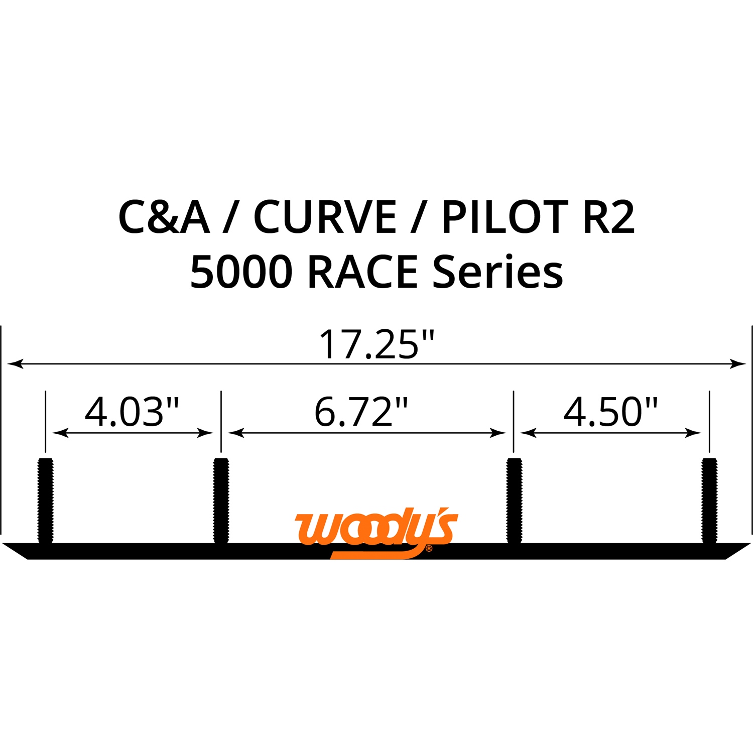 WOODYS Competition Carbide Runner | Kimpex Canada