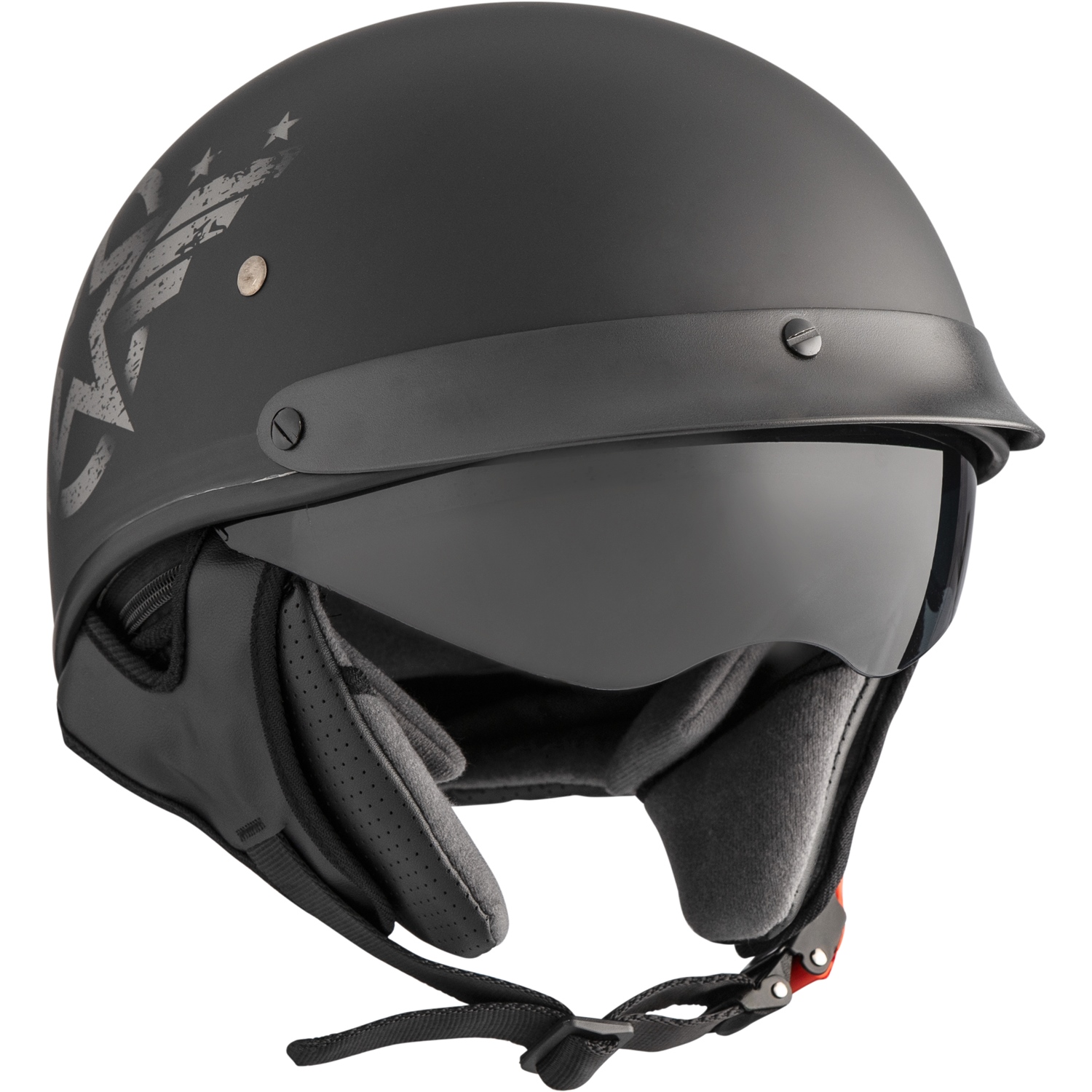 Raider deluxe open face hot sale helmet