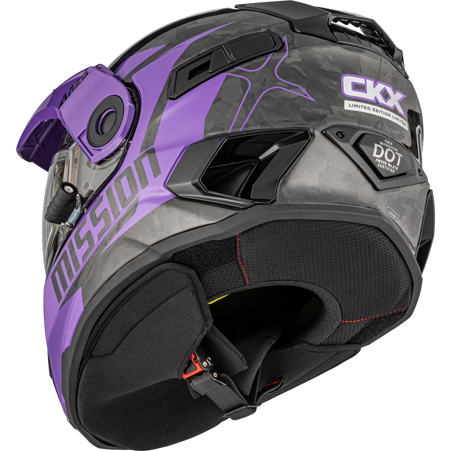 CKX Mission Free-Face Helmet - Carbon limited e