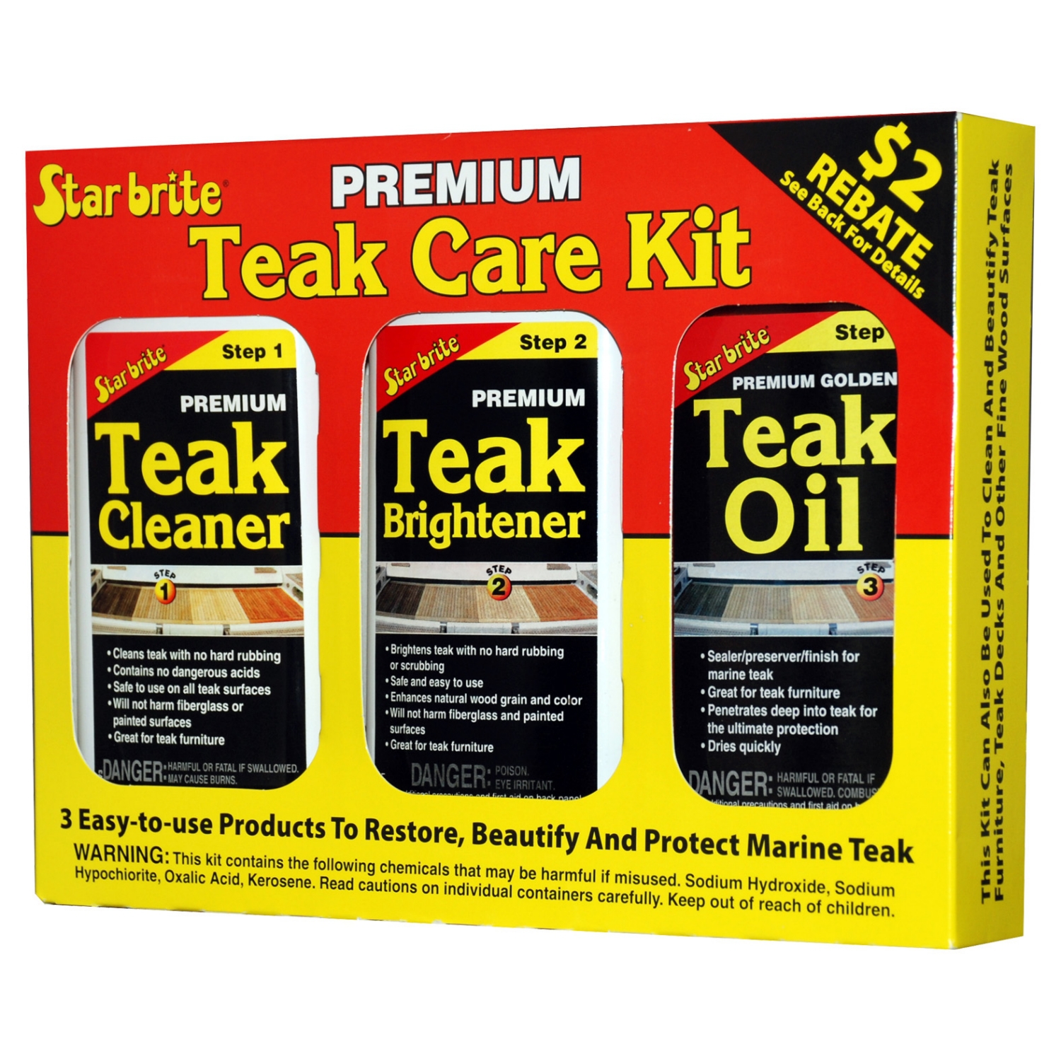 STAR-BRITE Teak Care Kit | Kimpex Canada