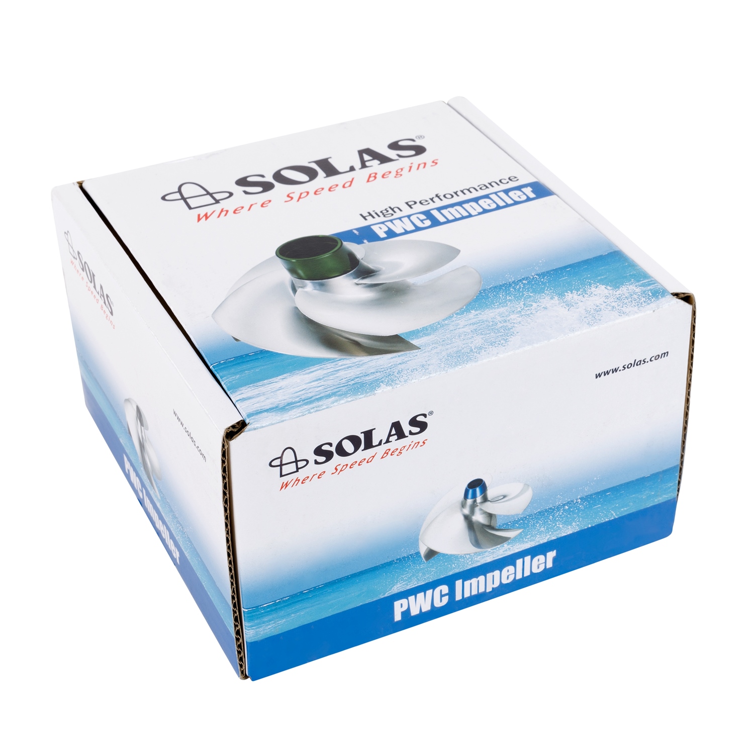 Impulsor SOLAS Concord SRX-CD-14/19 - Acero Inoxidable, 4 Palas, 159 Mm Para Motos Acuáticas