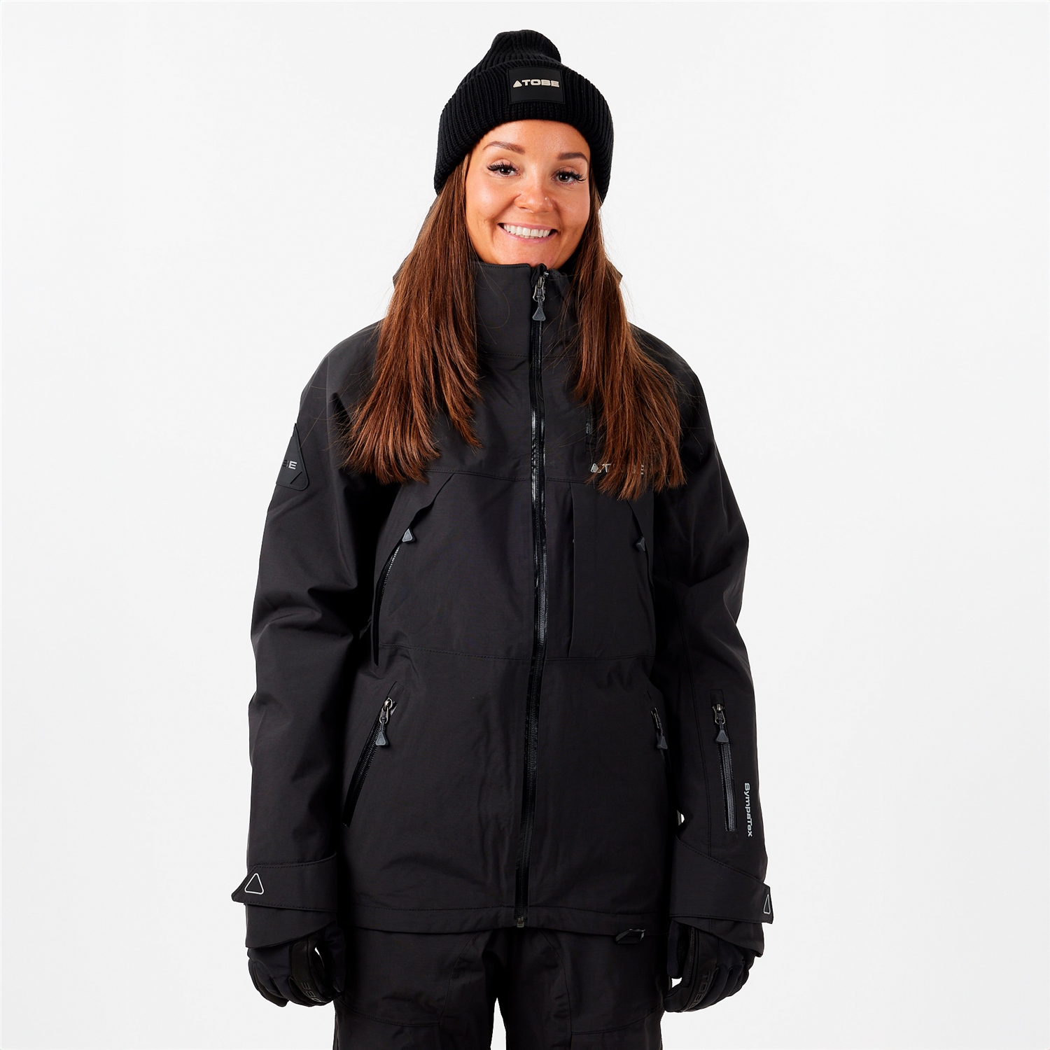 【美品】RAINMAKER- SHADOWSTRIPE HOODEDCOAT Rain Protective Jacket Women with Detachable Face Shields