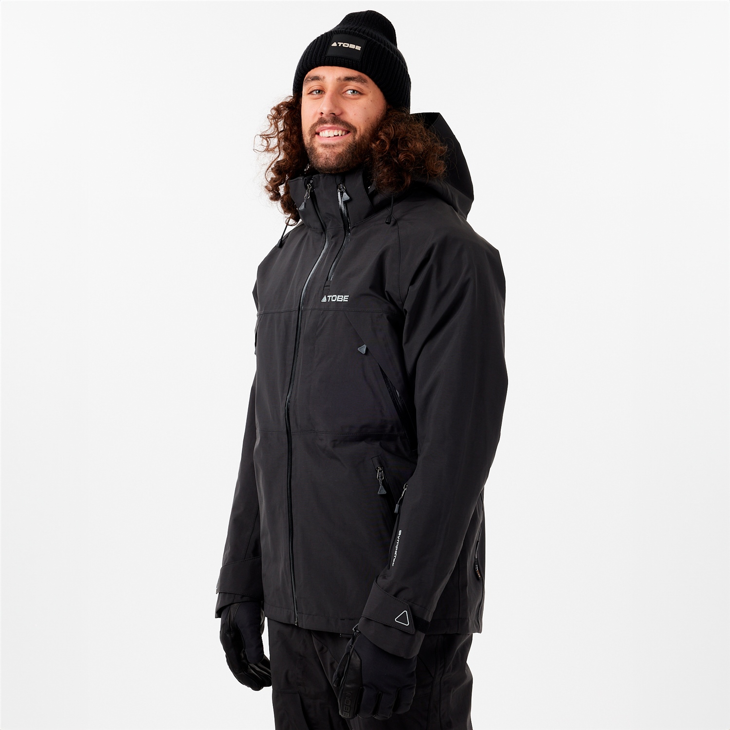 【美品】RAINMAKER- SHADOWSTRIPE HOODEDCOAT Rain Protective Jacket Women with Detachable Face Shields