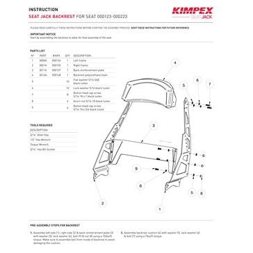KIMPEX-SEATJACK Passenger Seat | Kimpex USA