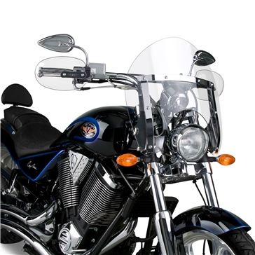 National Cycle SwitchBlade Shorty Windshield Fits Honda, Fits Suzuki, Fits Yamaha, Fits Triumph, Fits Victory