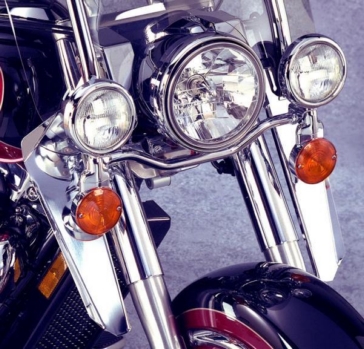 National Cycle Déflecteurs inférieurs chromés Déflecteur à vent inférieur