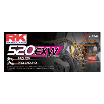 RK EXCEL Chain - 520EXW MX Chain