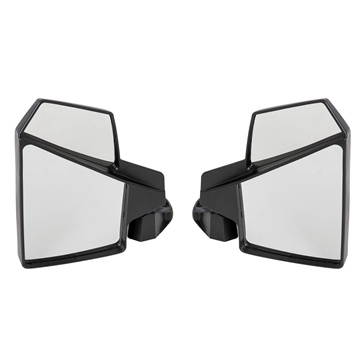 thumbnail image 2 of Black ATV UTV Rear View Side Mirrors For Suzuki Quadsport Z400 LTZ400 – 7/8" Handlebar End Mirrors 2 of 6