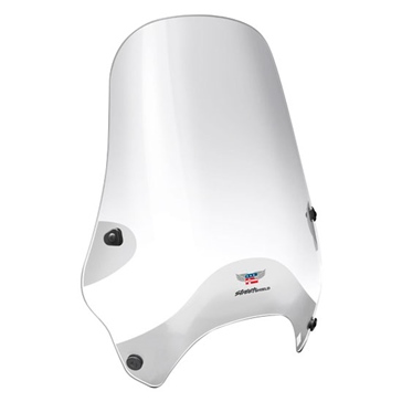 National Cycle Pare-brise Street Shield - réglage rapide Honda, Kawasaki, KTM, Suzuki, Yamaha, Harley-Davidson, Triumph, Victory, Indian