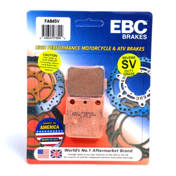 EBC  "SV" Severe Duty Brake Pad Sintered Metal Pads - Front/Rear