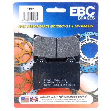 EBC  Organic Brake Pad Organic - Front/Rear