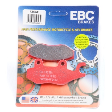 EBC  "X" Carbon Graphite Brake Pad Carbon graphite - Front/Rear