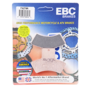 EBC  “R“ Long Life Sintered Brake Pad Semi Metallic - Rear