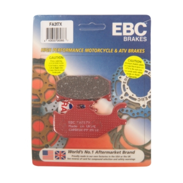 EBC  Plaquette en graphite de carbone Série «X» Graphite de carbone - Avant