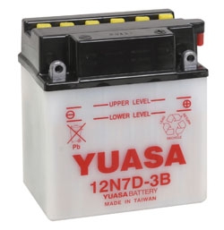 Yuasa Batterie conventionnelle 12N7D-3B