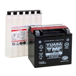 Yuasa Batterie AGM sans entretien YTX14-BS