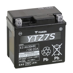Yuasa Batteries AGM sans entretien activée à l'usine YTZ7S
