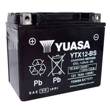 Yuasa Battery Maintenance Free AGM YTX12-BS