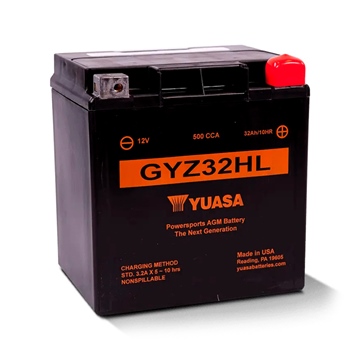 Yuasa Battery Maintenance Free AGM High Performance GYZ32HL