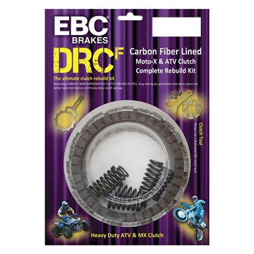 EBC  Clutch Kit - DRCF Series Fits Kawasaki, Fits Suzuki, Fits Arctic cat - Made with Kevlar