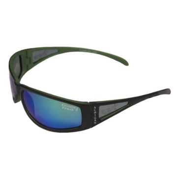 Green Trail Bass REVO Polarized Sunglasses Black