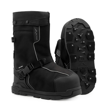 Action Frostshield primaloft insulated overshoes with cleats Unisex