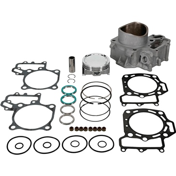 Cylinder Works Ensemble de cylindre standard Kawasaki - 750 cc - Carbure de silicium avec dépôt de nickel