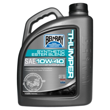 Bel-Ray Thumper Racing Synthetic Ester Blend 4T Engine Oil 10W40