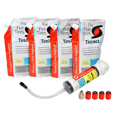 TireJect Ensemble protection pneus Liquide