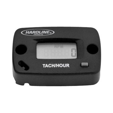 Hardline Products Hourmeter / Tachometer 2-Stroke, 4 Stroke, 2 cyl. or less - HR-8061