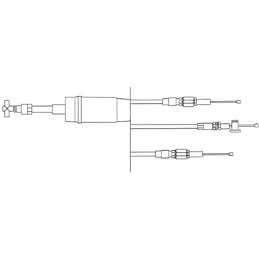 Kimpex Câble d'accélérateur Ski-doo