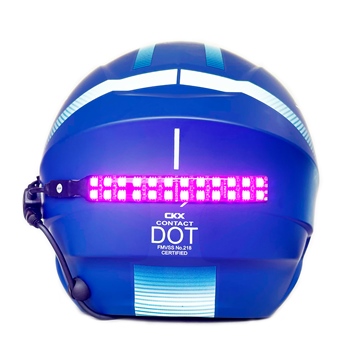 LJE Lumière de sécurité pour casque à couleur sélectionnable Blizzard Buster