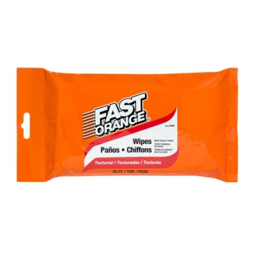 Permatex Lingettes nettoyantes pour les mains Fast Orange 25