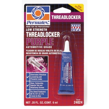 Permatex Purple Low Strength Threadlocker Gel