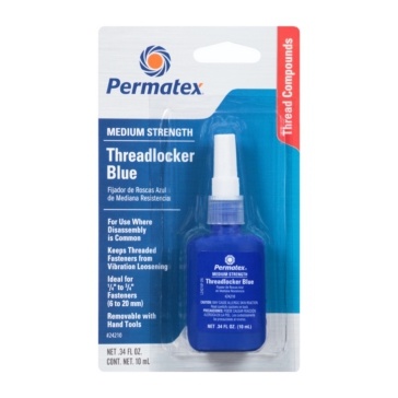 Permatex Blue Removable Strength Threadlocker Gel