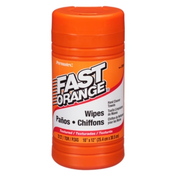 Permatex Lingettes nettoyantes pour les mains Fast Orange 72