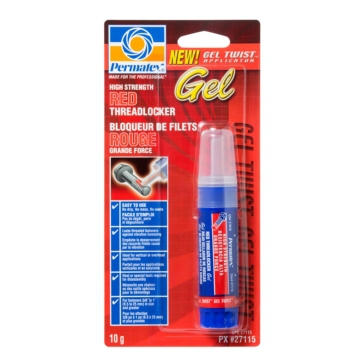 Permatex Red High Strength Threadlocker Gel