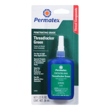 Permatex Green Penetrating Grade Threadlocker Gel