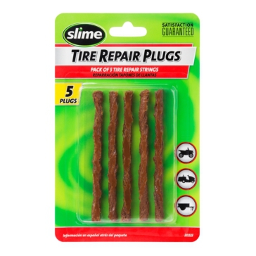 Tiges d'obturation et colle pour la réparation des pneus de Slime Pack de  réparation 