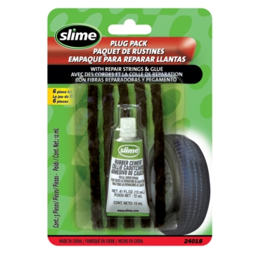 SLIME Tire Repair Plugs With Glue