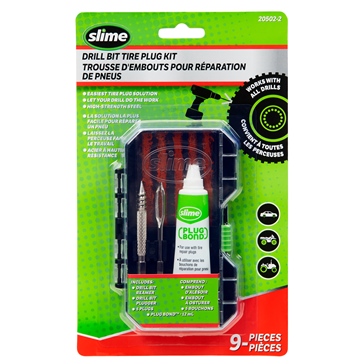 SLIME Ensemble d'embout pour réparation de pneu 071469
