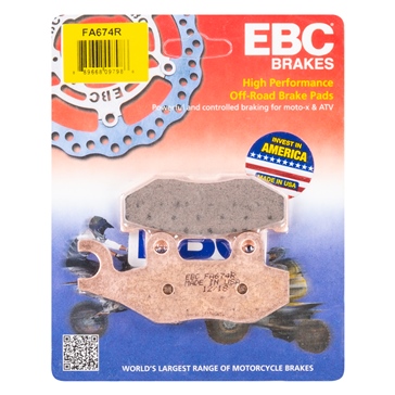 EBC  “R“ Long Life Sintered Brake Pad Sintered metal - Rear