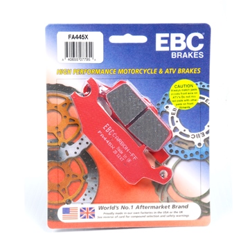 EBC  "X" Carbon Graphite Brake Pad Carbon graphite - Rear