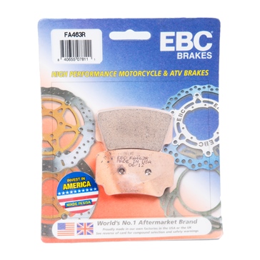 EBC  “R“ Long Life Sintered Brake Pad Carbon graphite - Rear