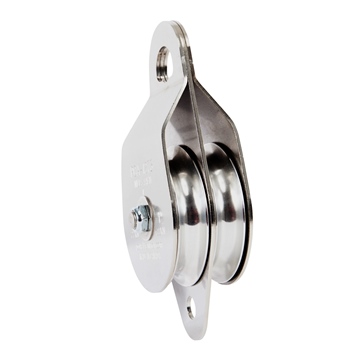 Portable Winch Double Swing Side Pulley with stainless steel plates