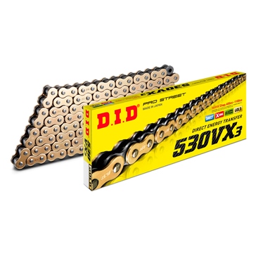 D.I.D Chain - 530VX3 Road & Off-Road X'ring Chain