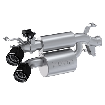 MBRP Powersports Dual-Out Slip-On Exhaust Fits Polaris