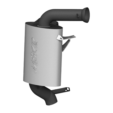 MBRP Powersports Silencieux Trail Profile