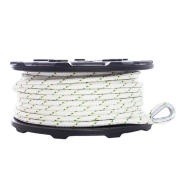 Portable Winch Double Braided Polyester Winch Rope 100 m - 3300 kg
