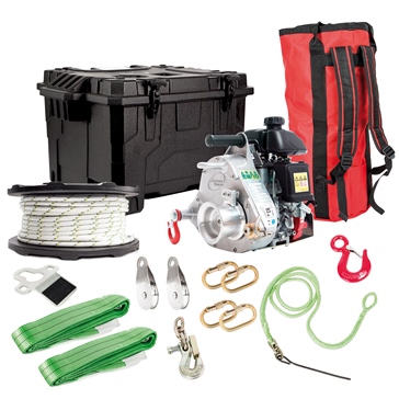 458244 Kimpex 3500 lb Winch w//Synthetic Rope